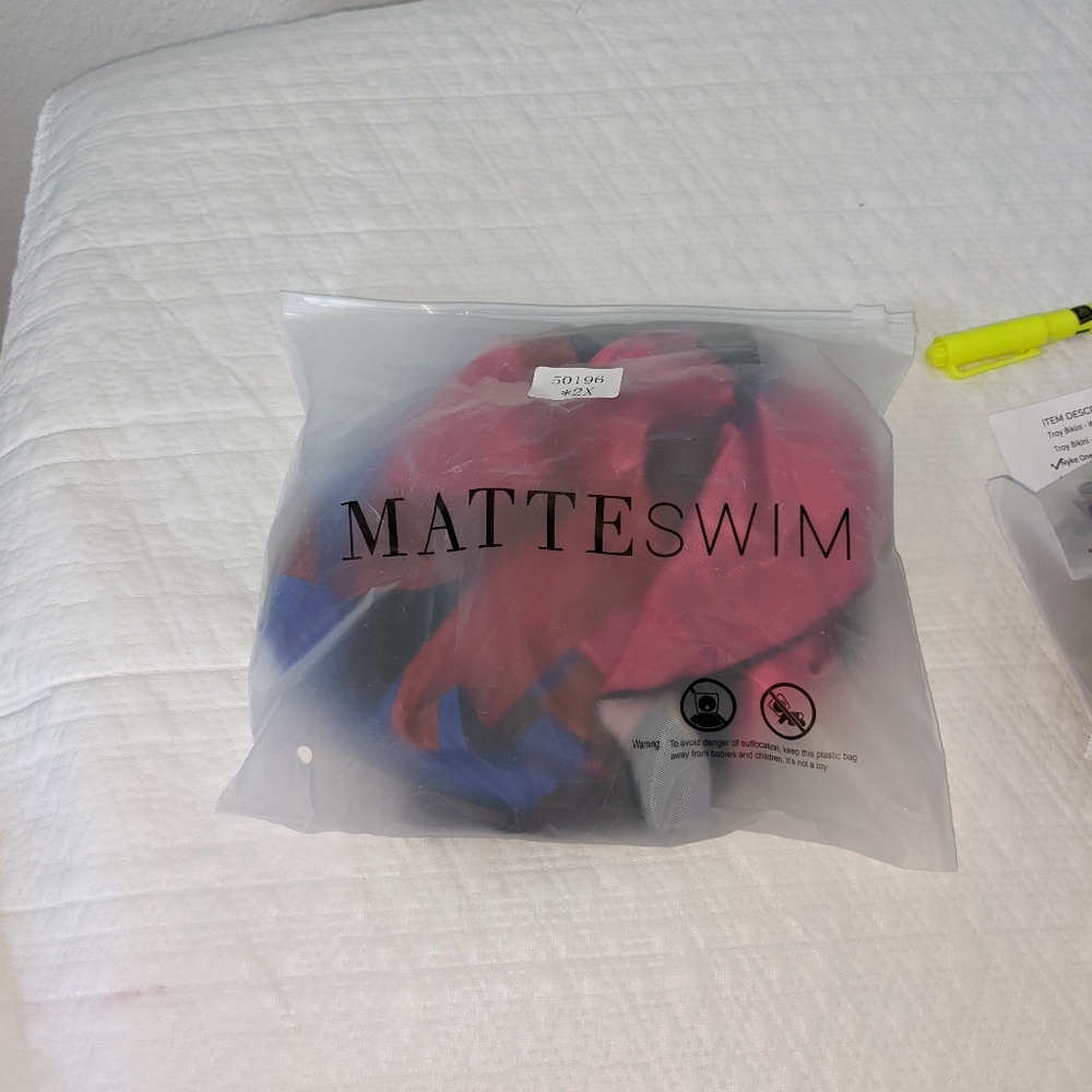Matte Collection Swim Cover-up - Picture 4 of 4